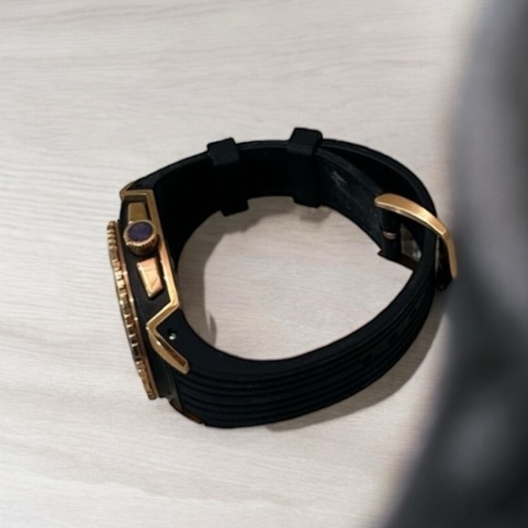 Breil Milano Mediterraneo 47 mm Rose Gold Tone Steel Grey Dial Men Watch BW0537 - Picture 9 of 10